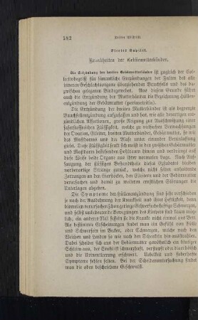 Viertes Kapitel. Krankheiten der Gebärmutterbänder.