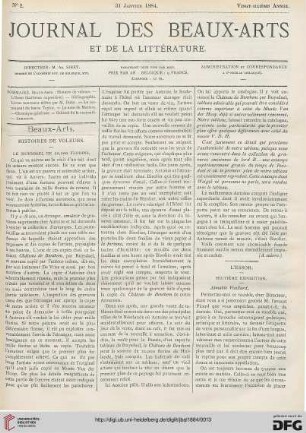 Nr. 2 (31 Janvier 1884)