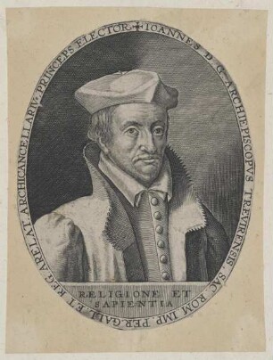 Bildnis des Ioannes, Erzbischof von Trier