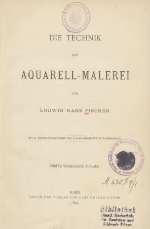 Die Technik der Aquarell-Malerei