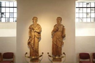 Petrus und drei Heilige