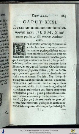 Caput XXX – XXIV