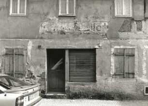 Radeburg, Klostergasse 7. Wohnhaus mit Laden (1801/1815)- Laden
