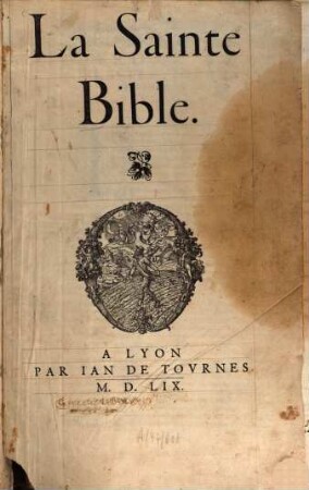 La Sainte Bible