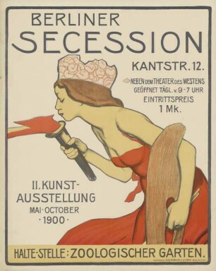 Berliner Secession. II. Kunstausstellung Mai - Oktober 1900