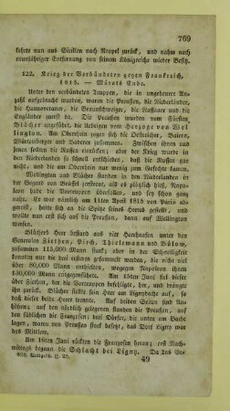 122. Krieg der Verbündeten gegen Frankreich, 1815. - Mürats Ende