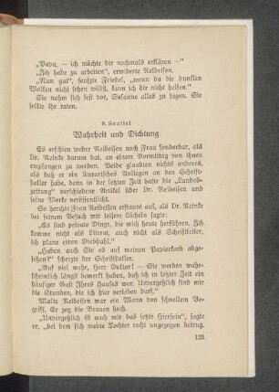 9. Kapitel. Wahrheit und Dichtung