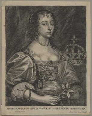 Bildnis der Henrica Maria, Königin von England