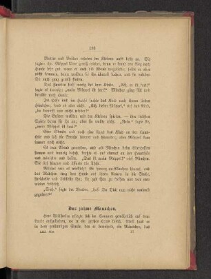 Das zahme Mäuschen.