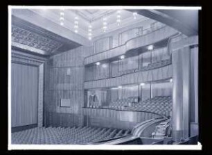 Volksbühne, Berlin-Mitte: Ansicht Zuschauerraum (Negativ zu Inv. Nr. TBS 045,23)