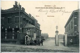 Kamenz. Kaserne d. 3. Bat. 13. K.S. Inf.-Regt. No. 178