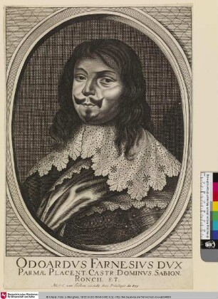 Odoardus Farnesius [Odoardo I. Farnese, Herzog von Parma]