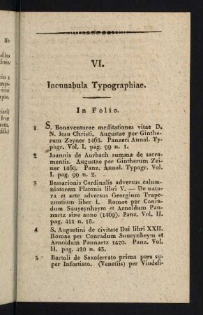 231-250, VI. Incunabula Typographiae