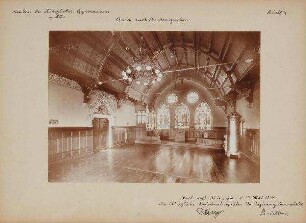 Königliches Gymnasium, Aula - Plön