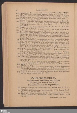 Zeichenunterricht