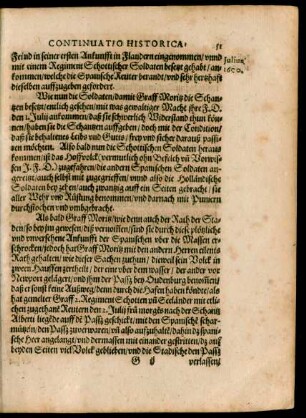 Iulius 1600.