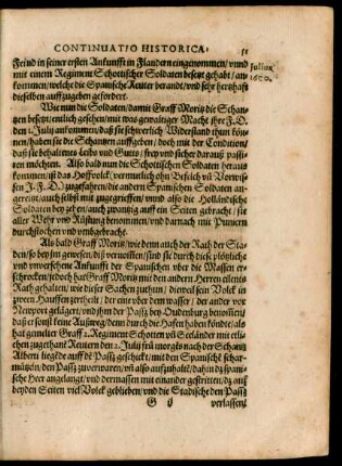 Iulius 1600.