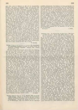 181 [Rezension] Rüling, J., Die Grundlagen des christlichen Glaubens