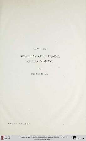 Nr. LXIV, LXV