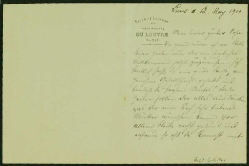 Mutter Mai-15.Dez. 1900