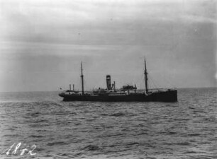 Ein Schiff : Ein Zweimastiges Schiff auf See