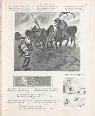"Der falsche Ritter" "Späne" "Der verkannte Pfeiler"