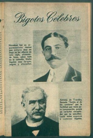 Bigotes célebres