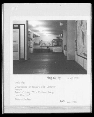 Ausstellung "Die Erforschung des Meeres"