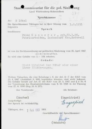 Kammerer, Franz