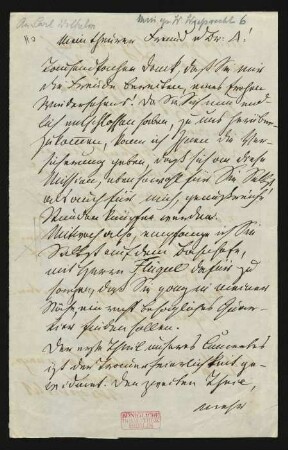 Brief an Carl Wilhelm : 11.11.1870