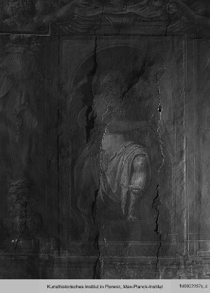 Innendekoration : Allegorie der Architektur
