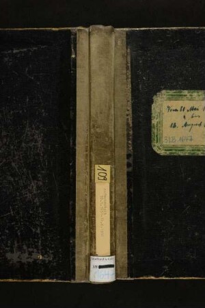 Sterbefall - "Aufnahmebuch"