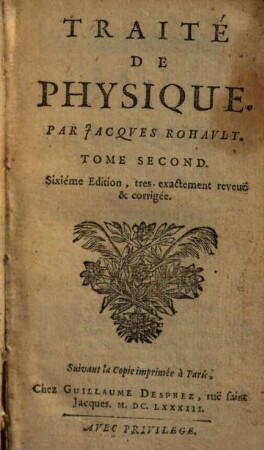 Traité De Physique, 2