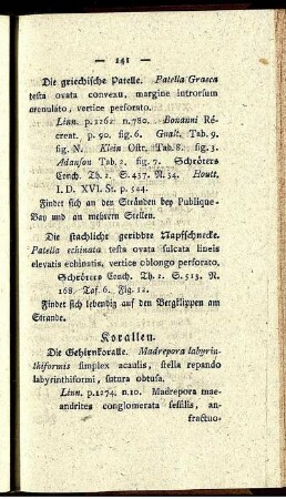 Korallen.