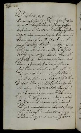Verbot des Wein und Branntweinausschanks durch den Universitätsapotheker Jäger.