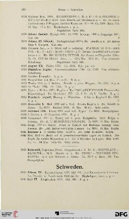 [Schweden, Dänemark] (Nr. 8044-8092)