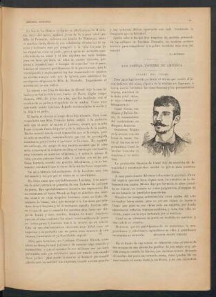 Los poetas jóvenes de América : Julián del Casal