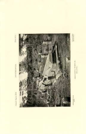 Plate IX. A. Anurádhapura. Abhayagiriya: Section III. Stone boat.