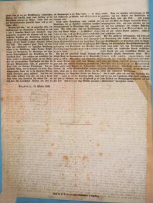 Erklärung des constitutionell-monarchischen Vereins zu Augsburg über den Inhalt der "Grundrechte des deutschen Volkes"