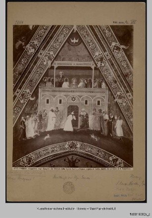 Ausmalung der Spanischen Kapelle : Aussendung des Heiligen Geistes, Pentecoste