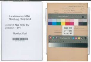 Entnazifizierung Karl Mueller , geb. 20.08.1908 (Zahnarzt)