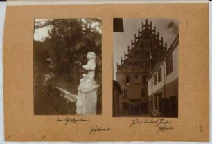 Schlossgarten, Güstrow. Brauerei Hausen, Güstrow: Ansichten (aus: Skizzen- und Fotoalbum 25)