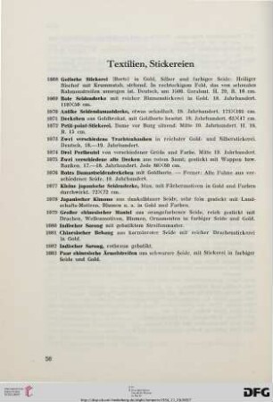 Textilien (Nr. 1068-1083)