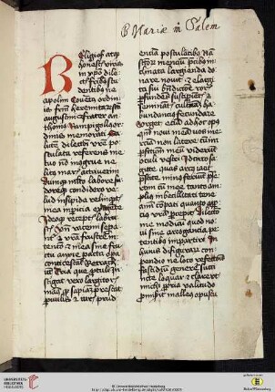 Antonius de Rempegollis Oesa: Compendium bibliae sive Aureum bibliae repertorium