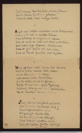 Angst und hoffen wechselnd mich beklemmen : [SW III: H16]; [SW III, S. 86/144]