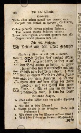 308-319, Die 26. - 29. Historie