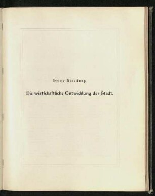 Geschichte der wirtschaftlichen Entwicklung