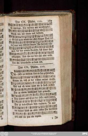 Der CX. Psalm. 110.