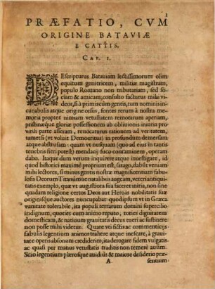 Hadriani Ivnii Hornani, Medici, Batavia : In qua praeter gentis & insulae antiquitatem, originem, decora, mores, aliaque ad eam historiam pertinentia, declaratur quae fuerit vetus Batauia, quae Plinio, Tacito, & Ptolemaeo cognita ; quae item genuina inclytae Francorum nationis fuerit fedes