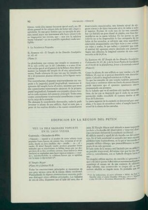 Edificios en la Región del Petén